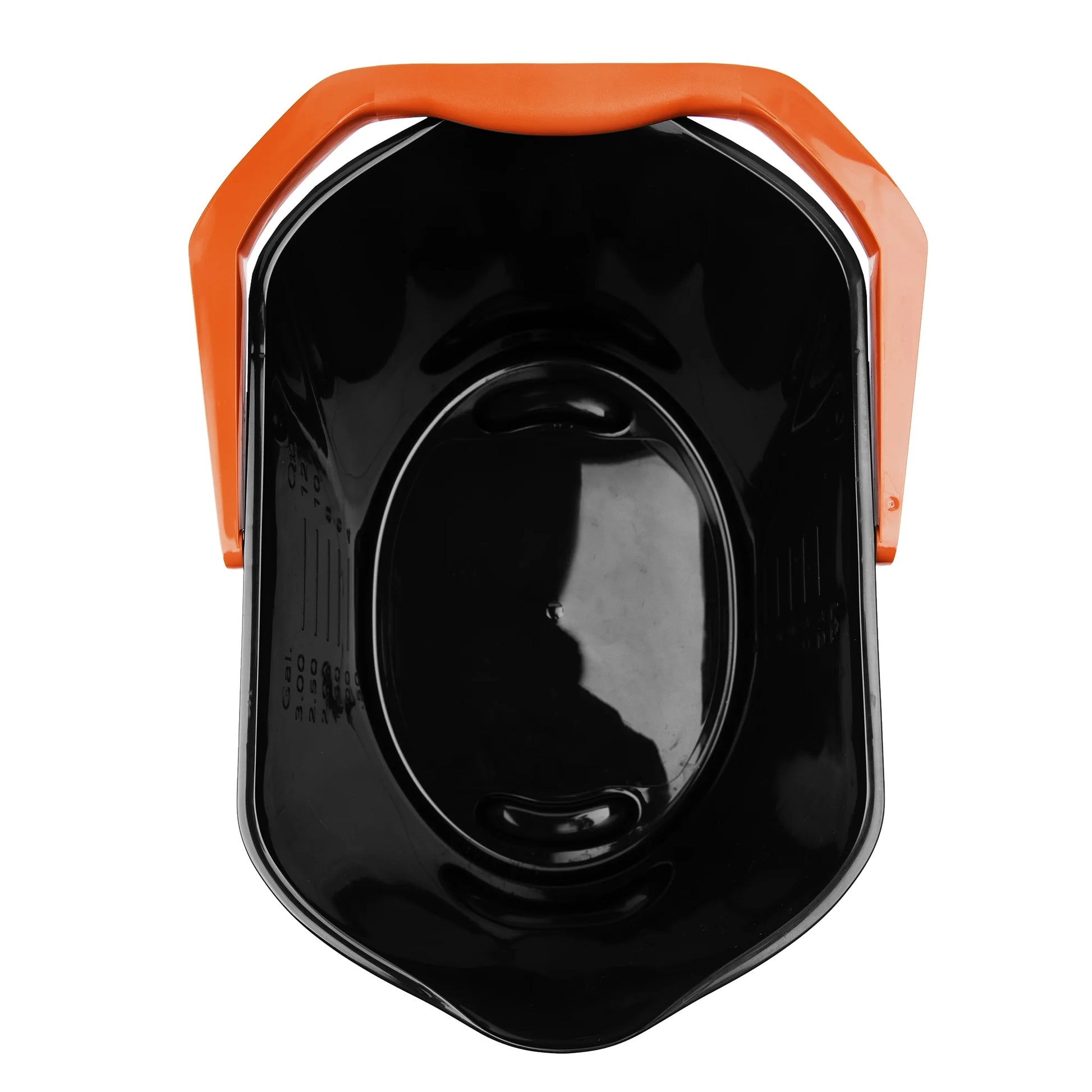 Heavy Duty 3.5 Gallon Utility Bucket Oval Polypropylene Black