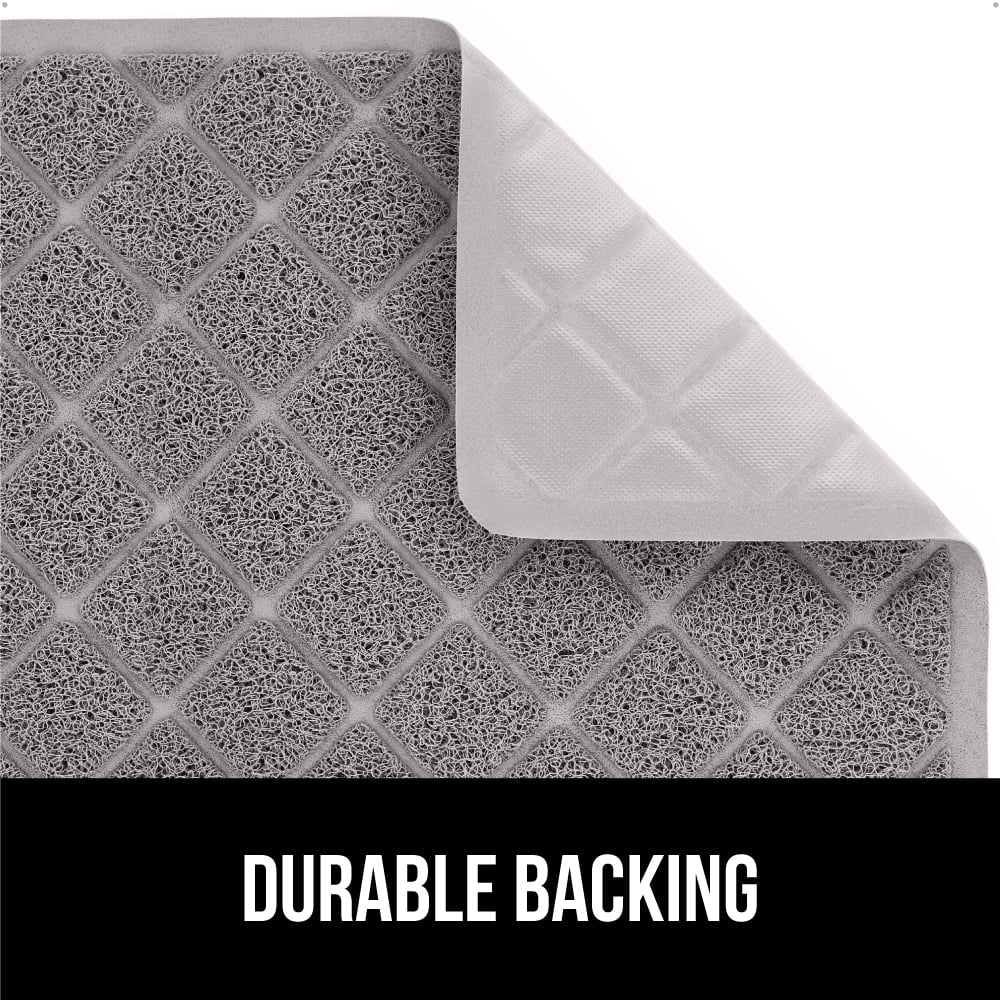 Original Premium Durable Cat Litter Mat, XL Jumbo, No Phthalate, Water Resistant, Traps Litter from Box and Cats, Scatter Control, Mats Soft on Kitty Paws, Easy Clean Mats Ext