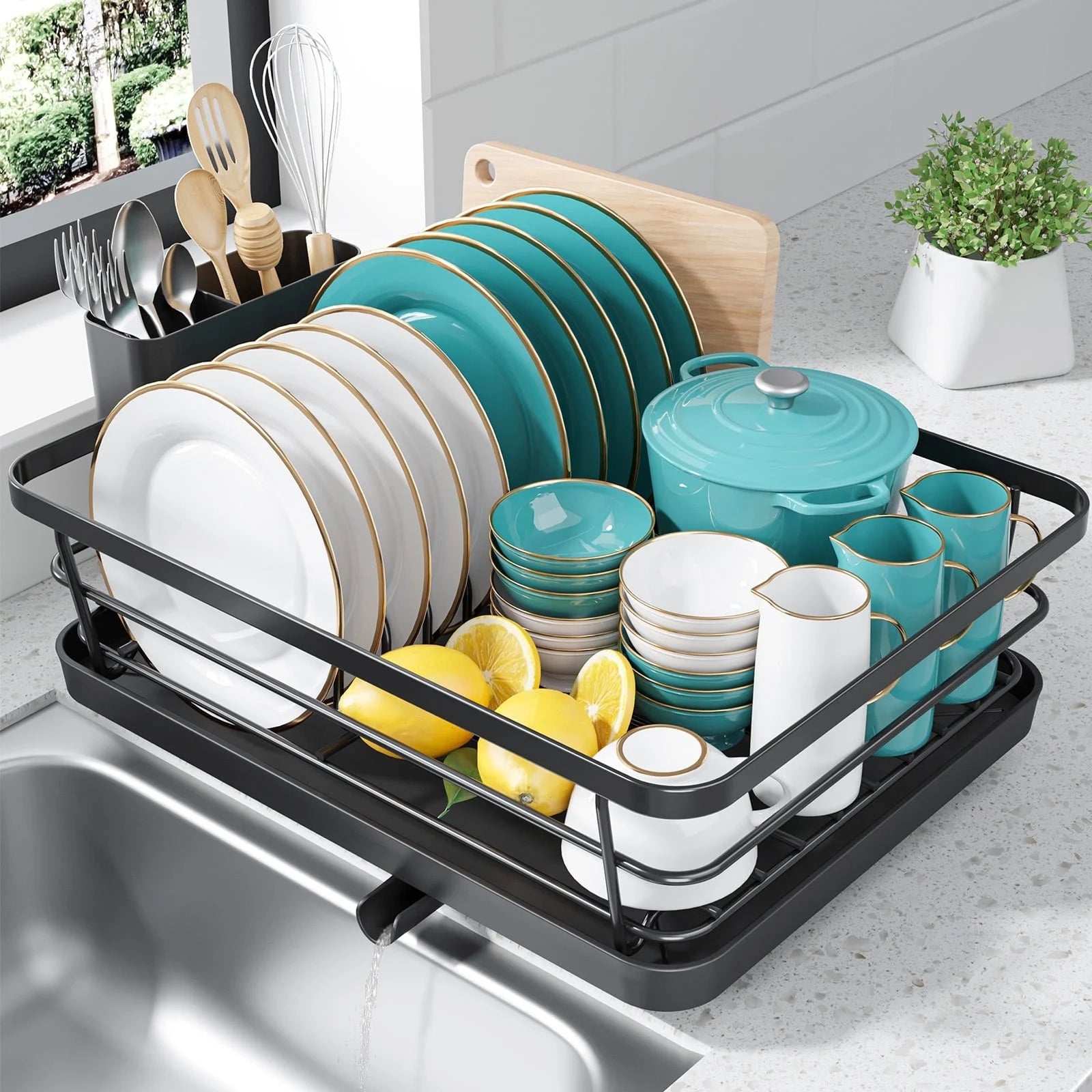 Sakugi Compact Dish Drying Rack