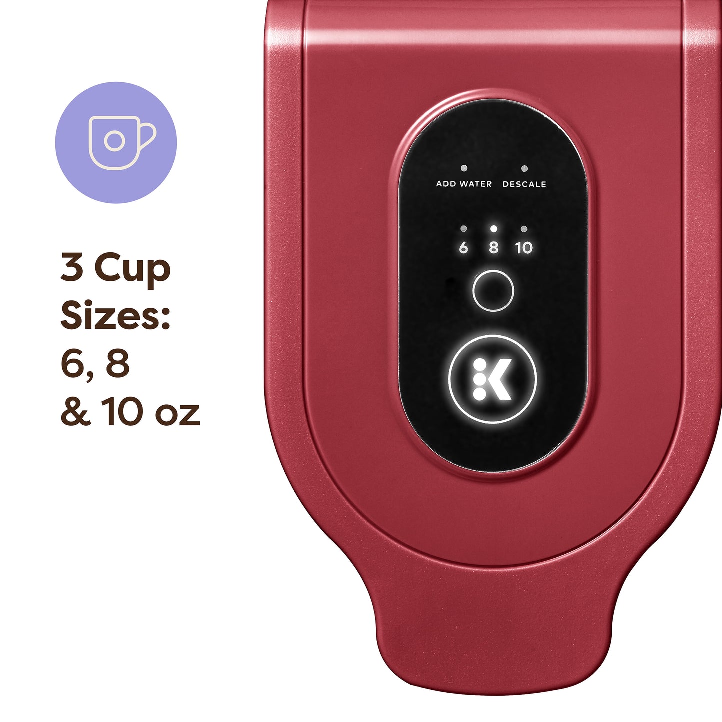 K-Express Essentials Single-Serve Coffee Maker in Red