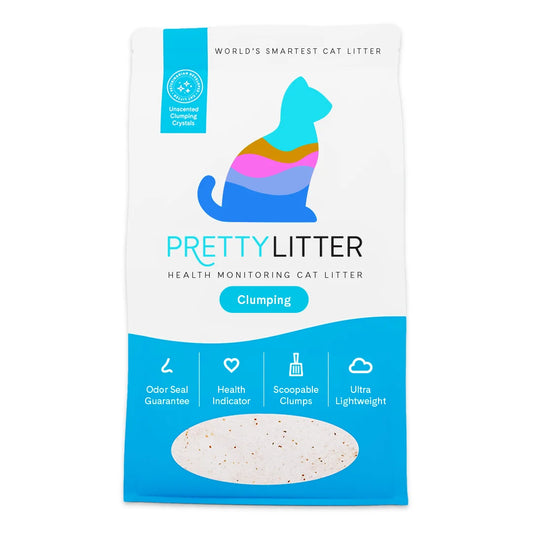 Clumping Health Monitoring Cat Litter, Unscented, 10 Lb Bag