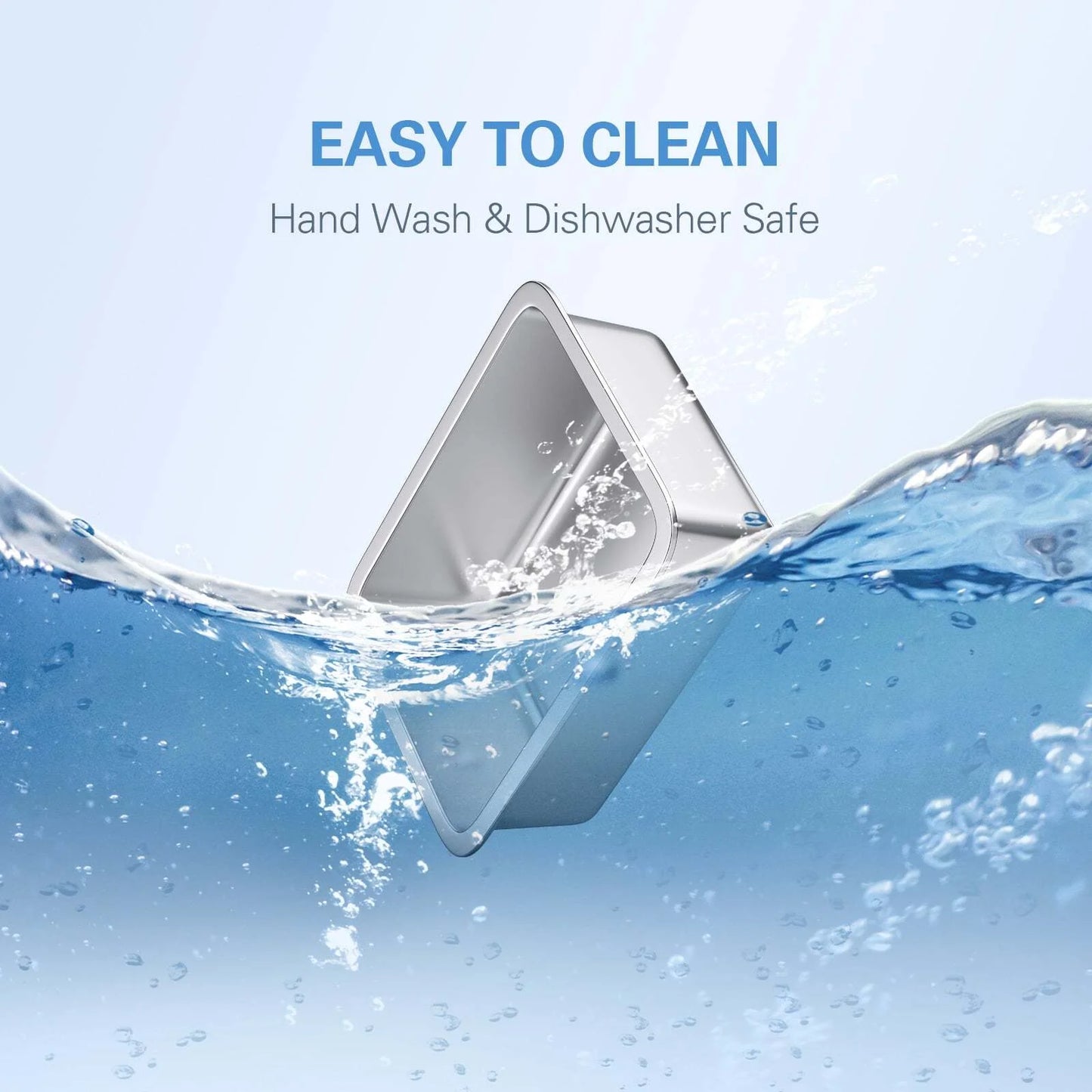 4-Gallon Stainless Steel Dog Bowl Set - 2-Piece Large Capacity Food and Water Dishes for Indoor and Outdoor Use