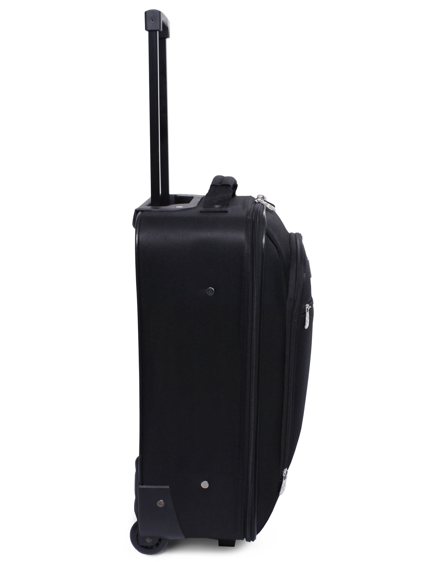 Pilot 18-Inch Softside Carry-On Luggage with Two Wheels, Black