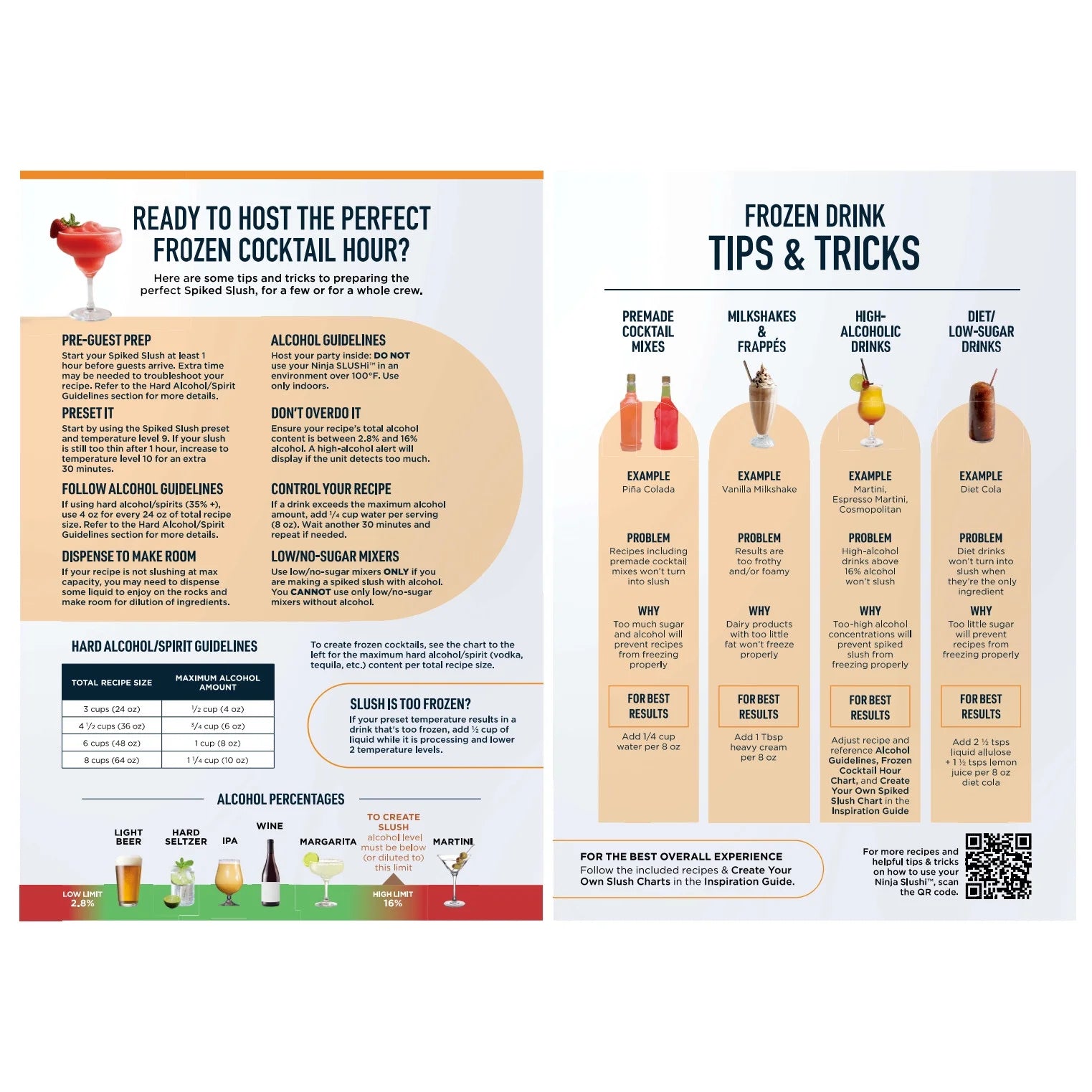 Slushi Frozen Beverage Maker with Rapidchill Technology, 72 Oz Capacity, Three Preset Functions, Dishwasher Safe, Gray