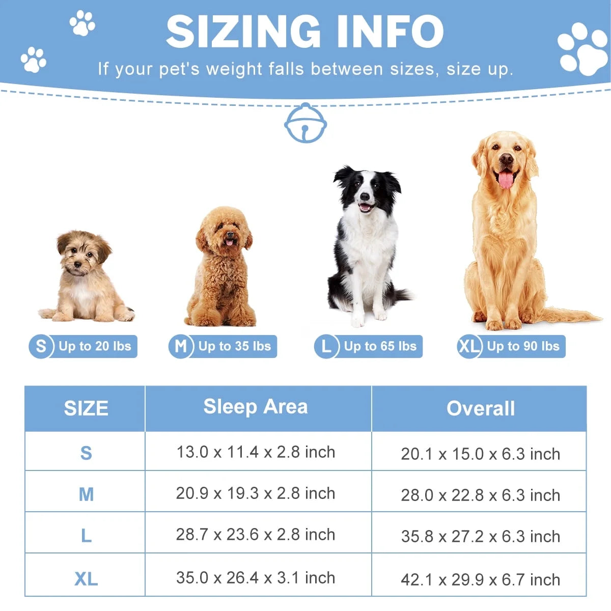 Orthopedic Dog Sofa Bed for All Sizes - Non-Slip Pet Couch with Removable Washable Cover and Supportive Egg Crate Foam, Dark Gray