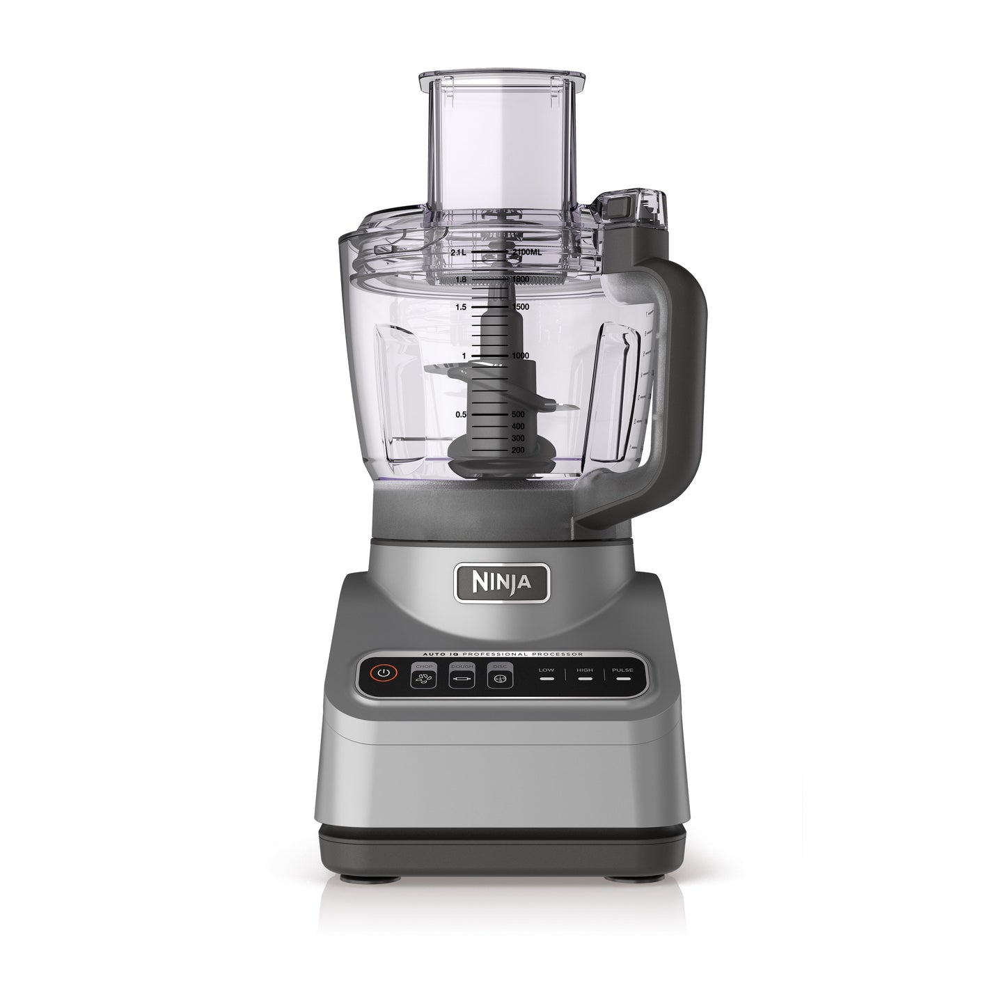 Professional Food Processor, 850 Watts, 9-Cup Capacity, Auto-Iq Preset Programs, Silver