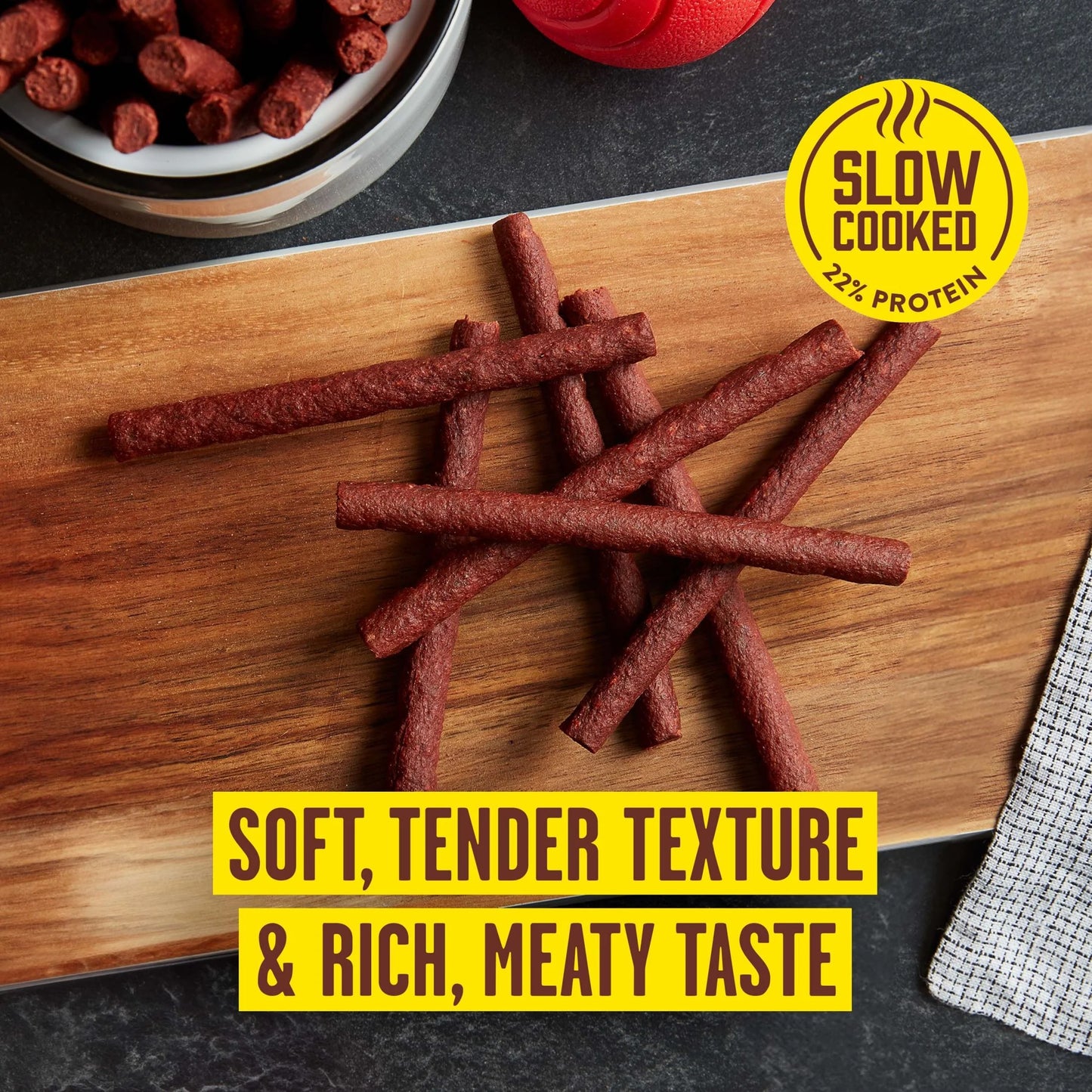 Mix Stix Dog Treats with Real Beef and Sweet Potato, 5.6 oz