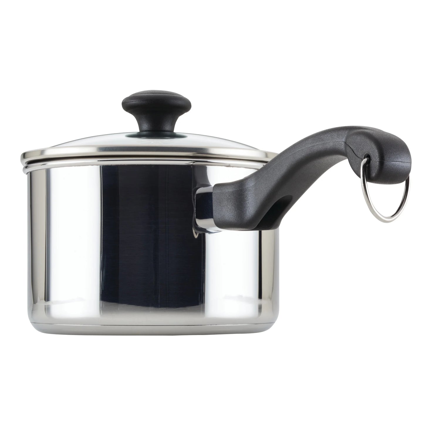 Classic Traditions 12-Piece Induction-Compatible Stainless Steel Cookware Set with Ceramic Nonstick Frying Pans and Cooking Utensils, Metal Utensil Safe and Dishwasher Safe