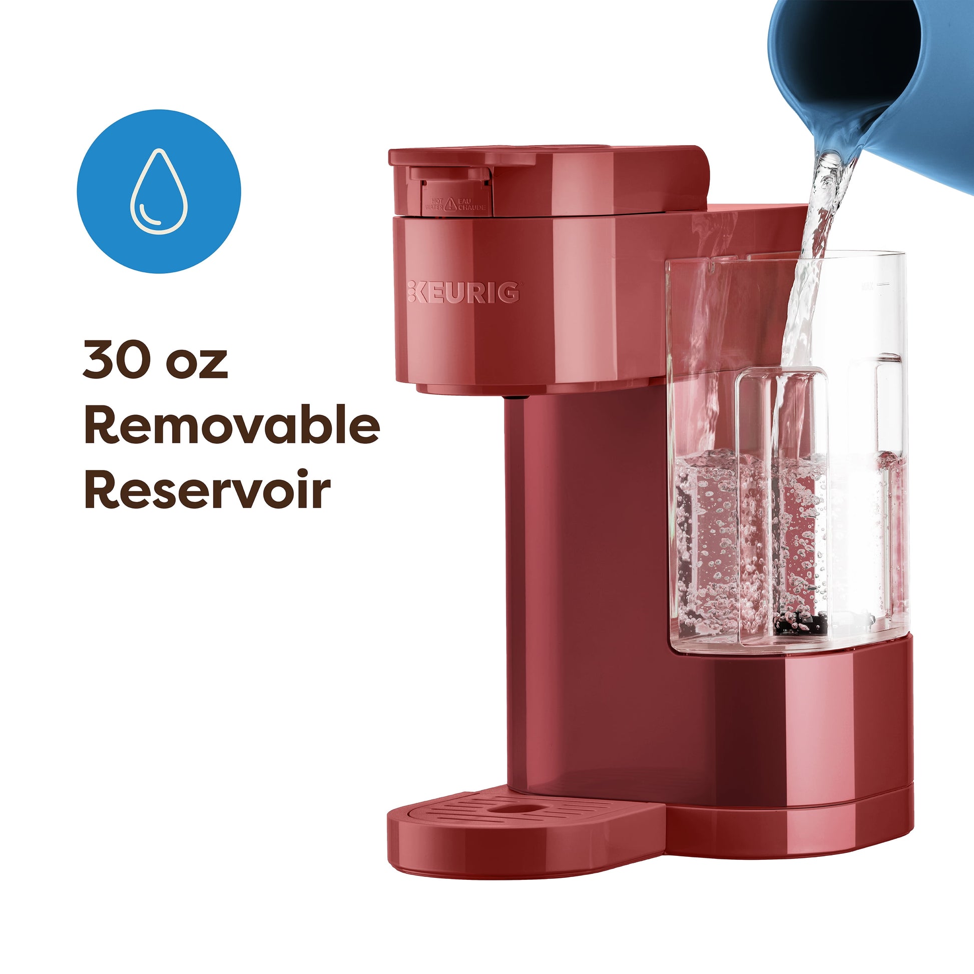 K-Express Essentials Single-Serve Coffee Maker in Red