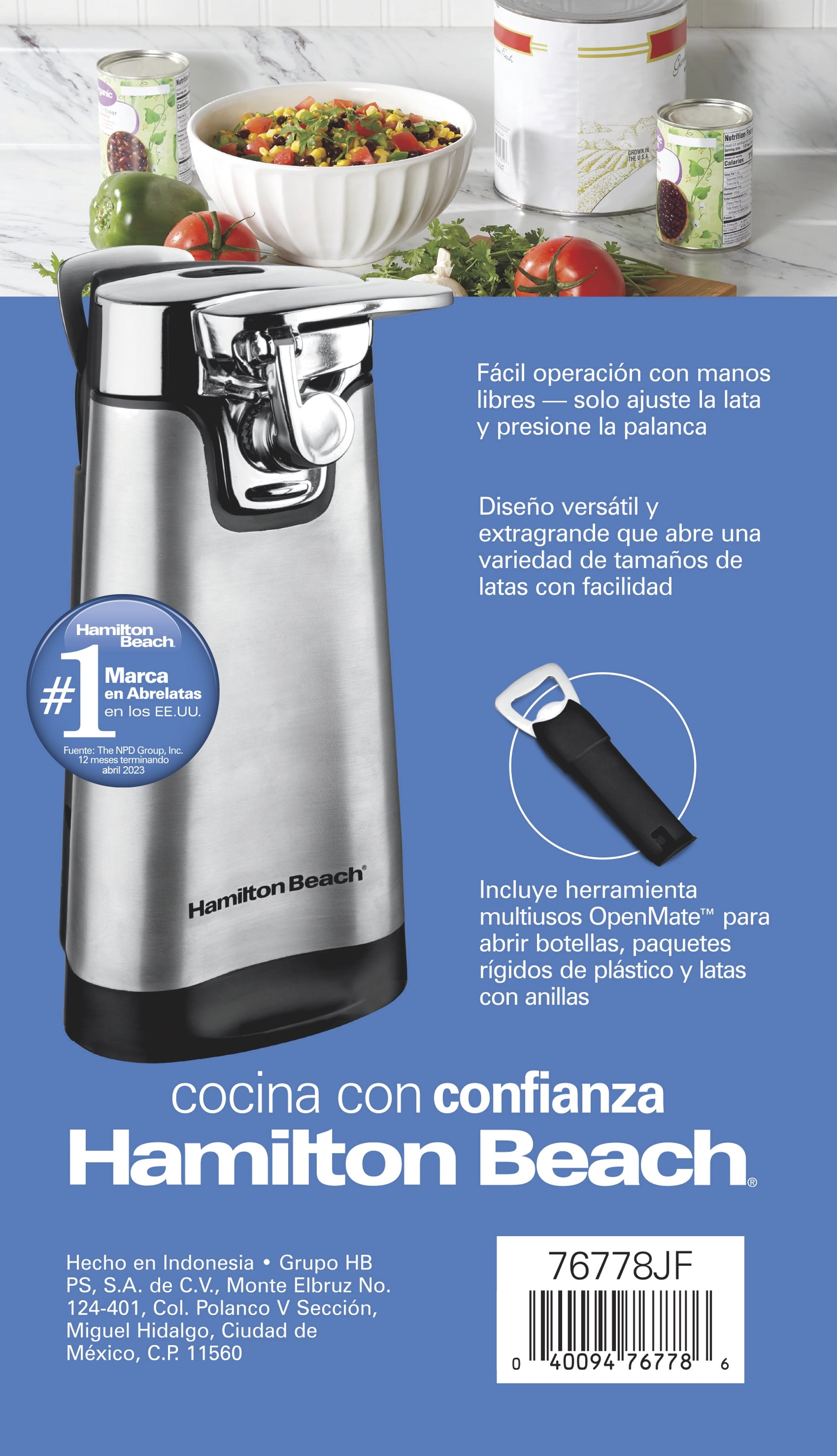 Smooth Touch Electric Can Opener - Thumbnail 4