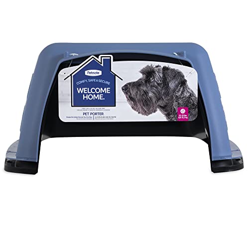 Petmate Pet Porter Fashion Dog Kennel 26", Parisian Blue & Black, for Pets 20-25lbs, Made in USA