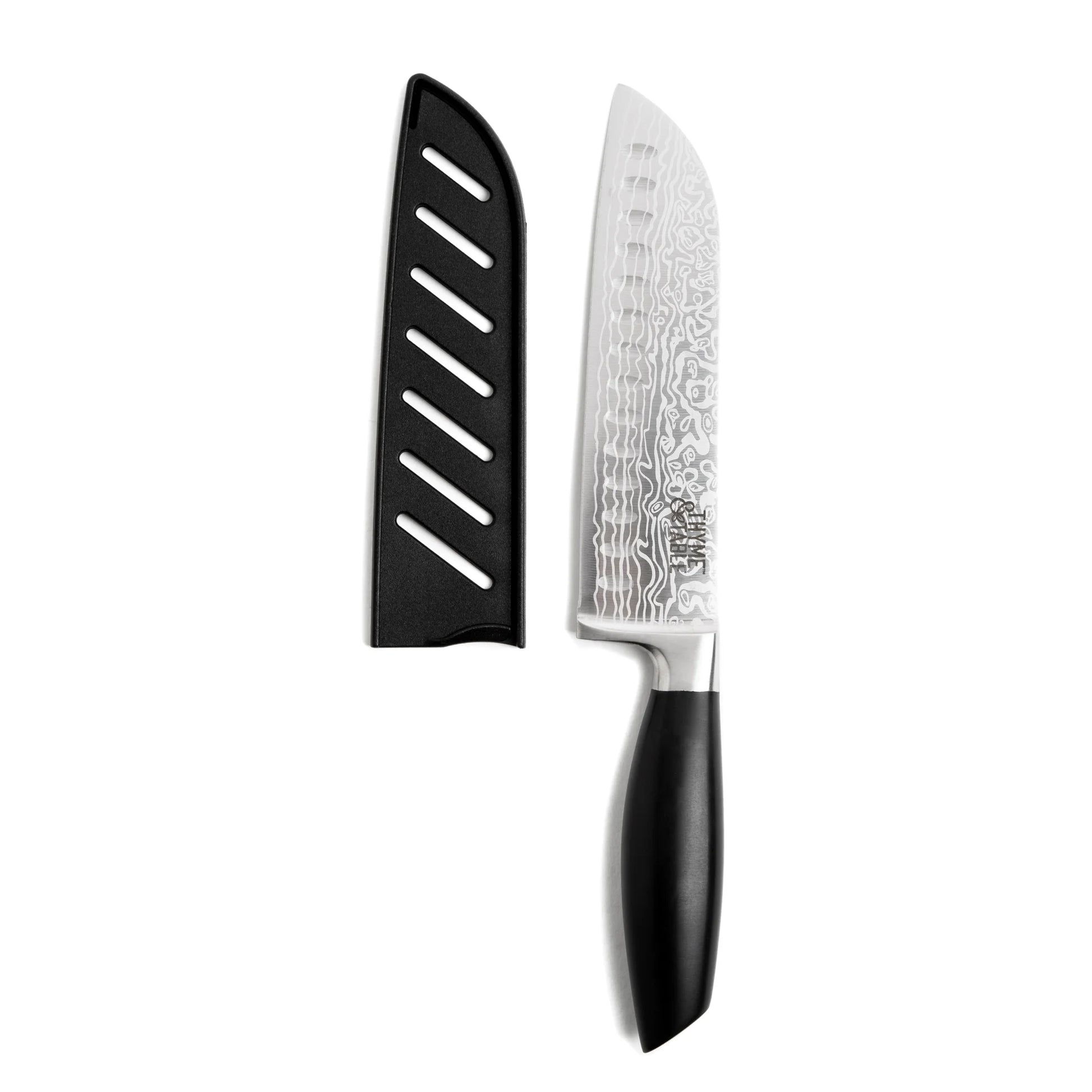 High Carbon Stainless Steel Kitchen 7" Santoku Knife