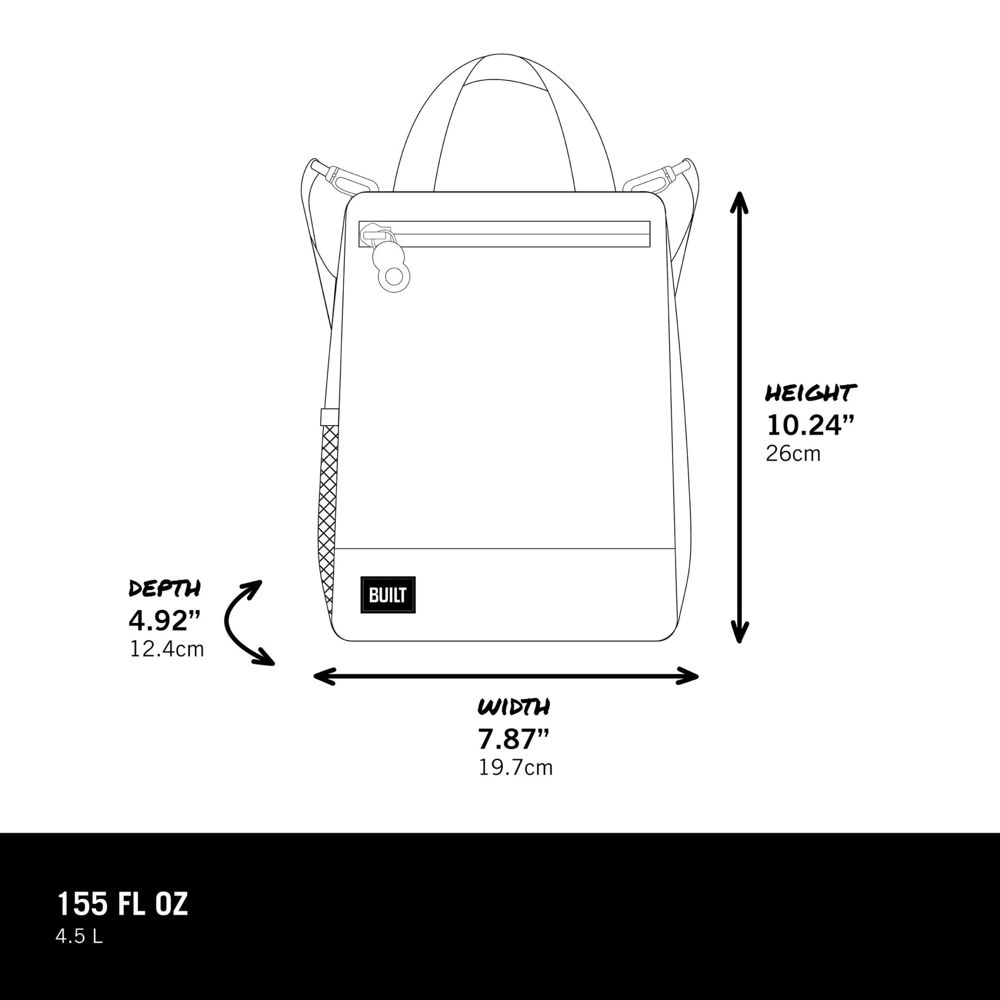 Oxford Adult Lunch Sack Sage Green