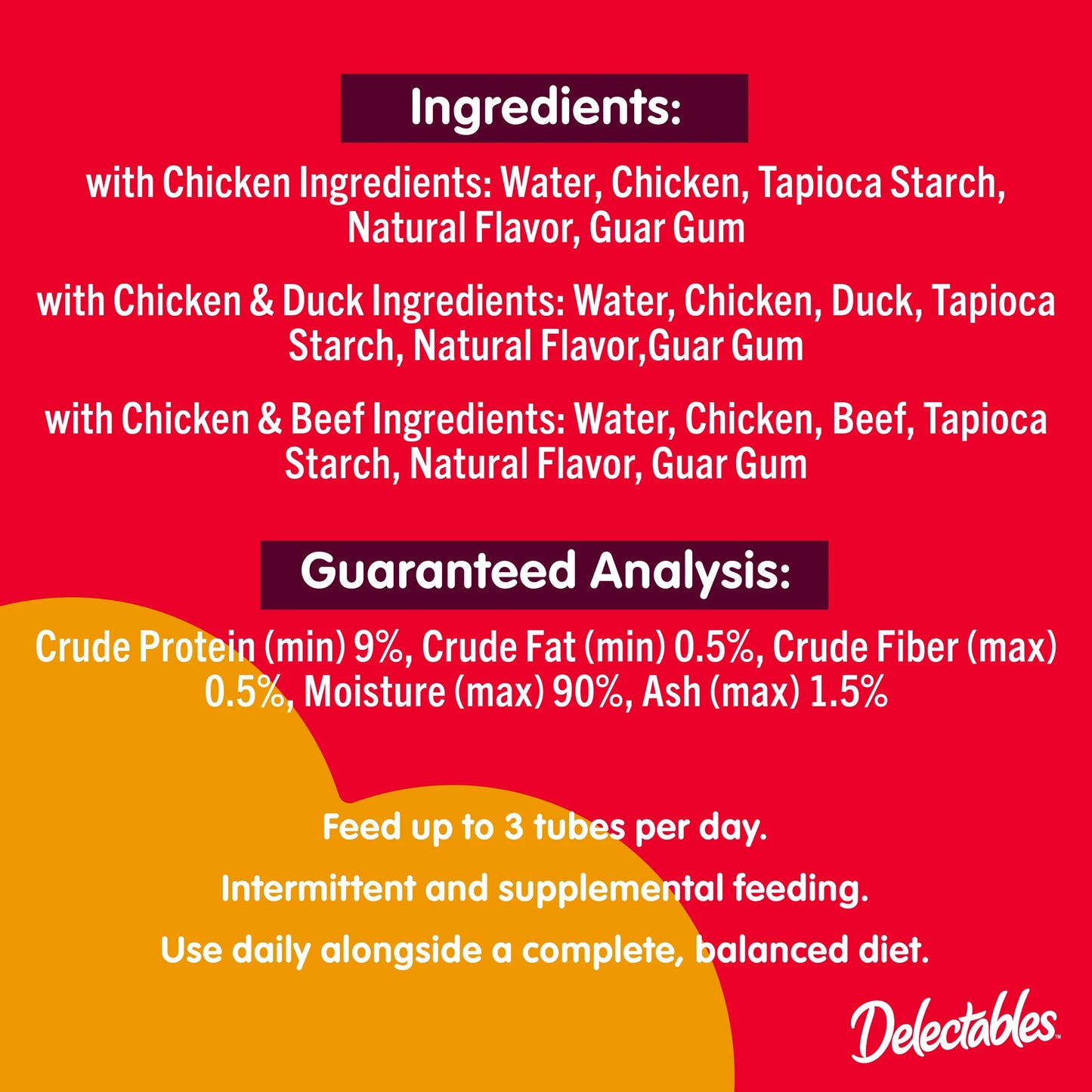 Hartz  Squeeze Up Non-Seafood Variety Pack Lickable Wet Cat Treats, 0.5 oz Tubes (54 Count)