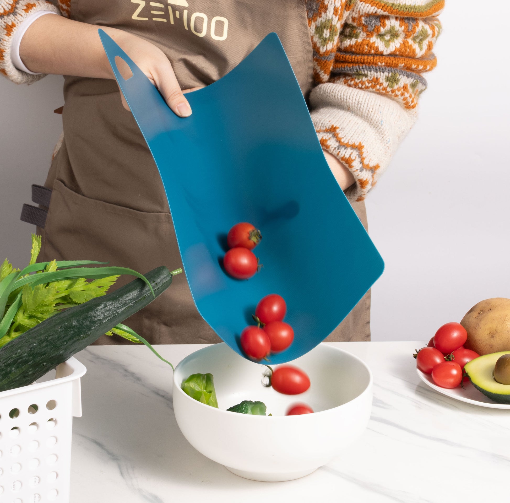 4 Pack Nonslip Flexible Cutting Mats, 14.1" X 10.8", 50% Recycled PP, Multicolor