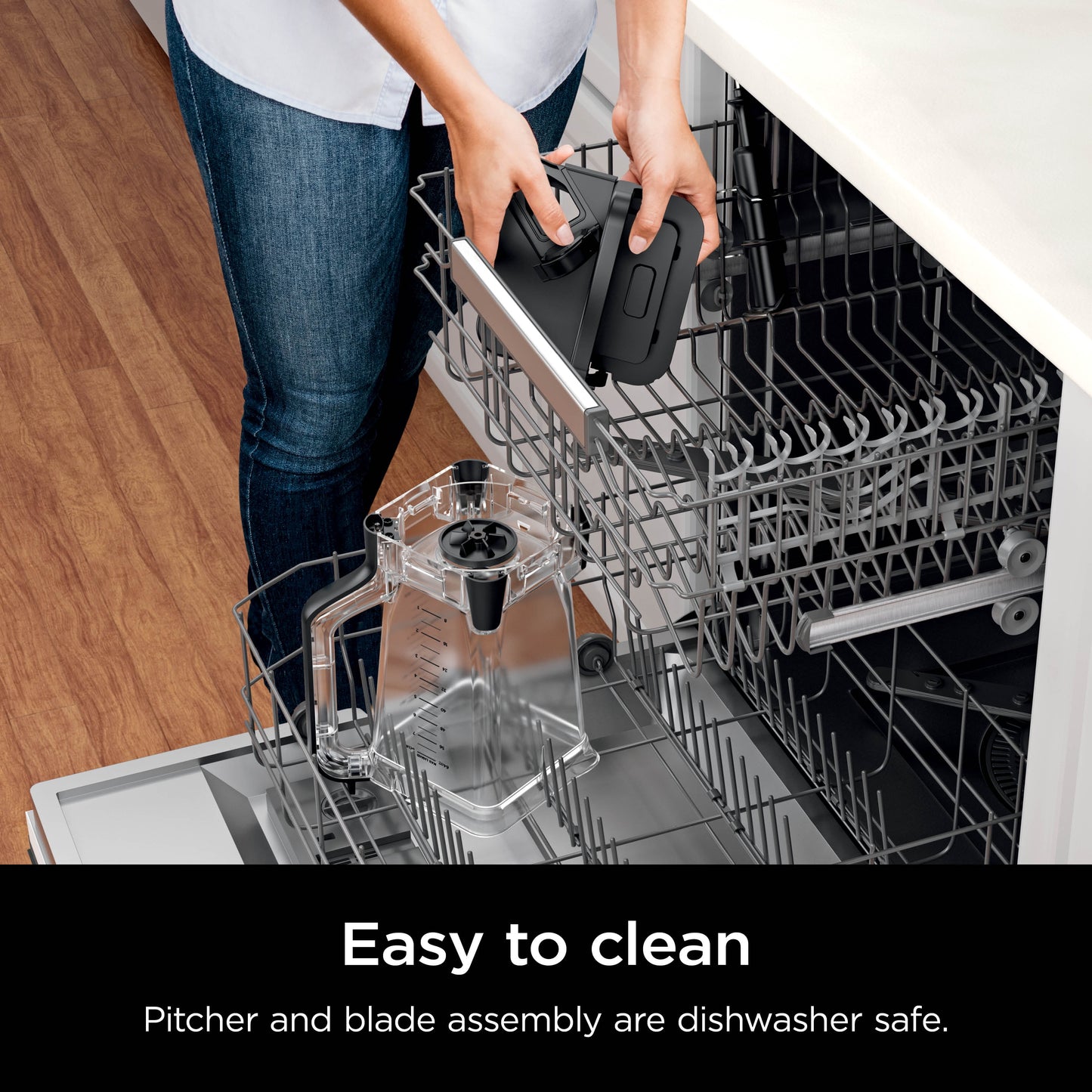 BE200 Classic Blender, 1000 Watts, 3-Speed Settings, 72 Oz. Pitcher with Total Crushing Blades, Dark Gray