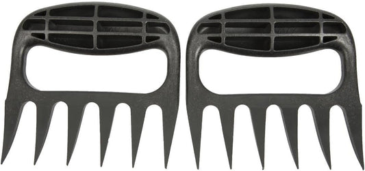 The Original Bear Paw Meat Shredder - Claws for Shredding Pork, Chicken & Any Meat (Black)