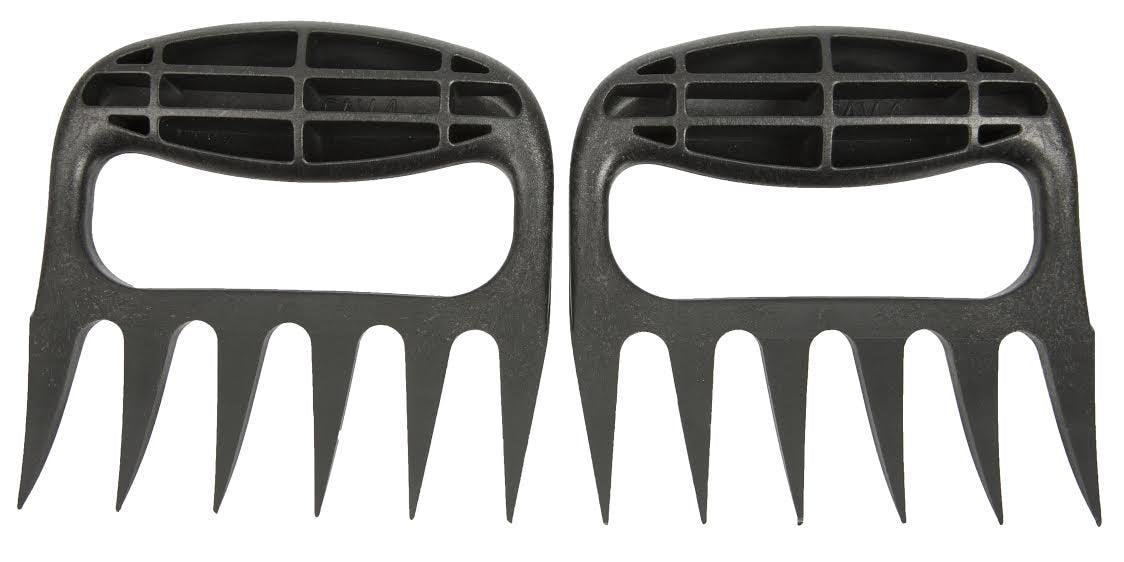The Original Bear Paw Meat Shredder - Claws for Shredding Pork, Chicken & Any Meat (Black)
