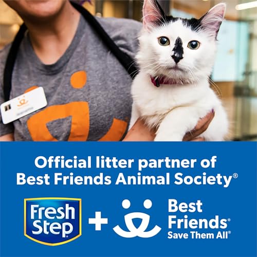 Fresh Step Advanced Multi Cat Clumping Litter with Febreze Freshness, Fresh Step Clumping Cat Litter Extra Strength Formula, 37 lbs. (2 x 18.5 lb. Box)