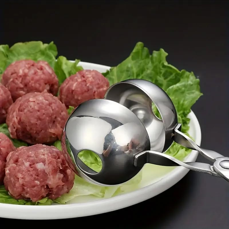 Meatball Maker - Non-Stick Kitchen Gadget for Perfectly-Shaped Meatballs Every Time - For Home Cooks & Foodies, Gift for Kitchen Enthusiasts, S