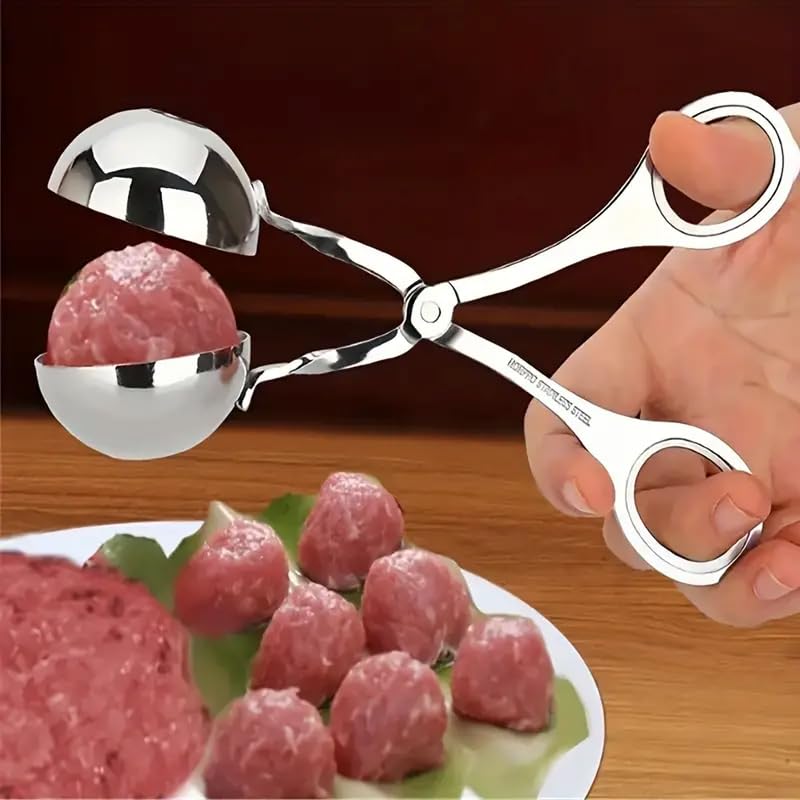Meatball Maker - Non-Stick Kitchen Gadget for Perfectly-Shaped Meatballs Every Time - For Home Cooks & Foodies, Gift for Kitchen Enthusiasts, S