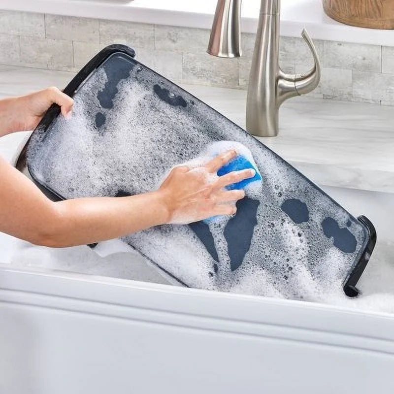 20" Family-Sized Electric Griddle Black: Nonstick, Tabletop, Temperature Control, 1500W