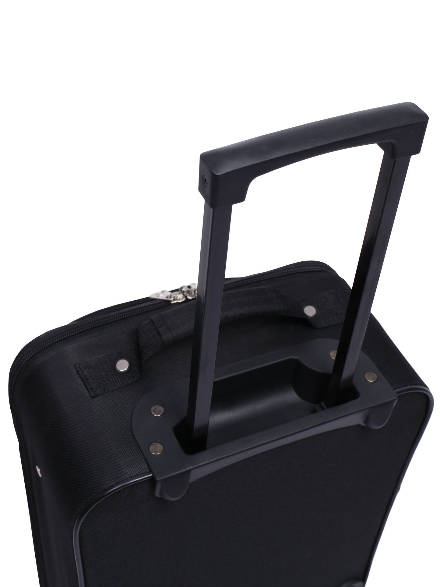 Pilot 18-Inch Softside Carry-On Luggage with Two Wheels, Black