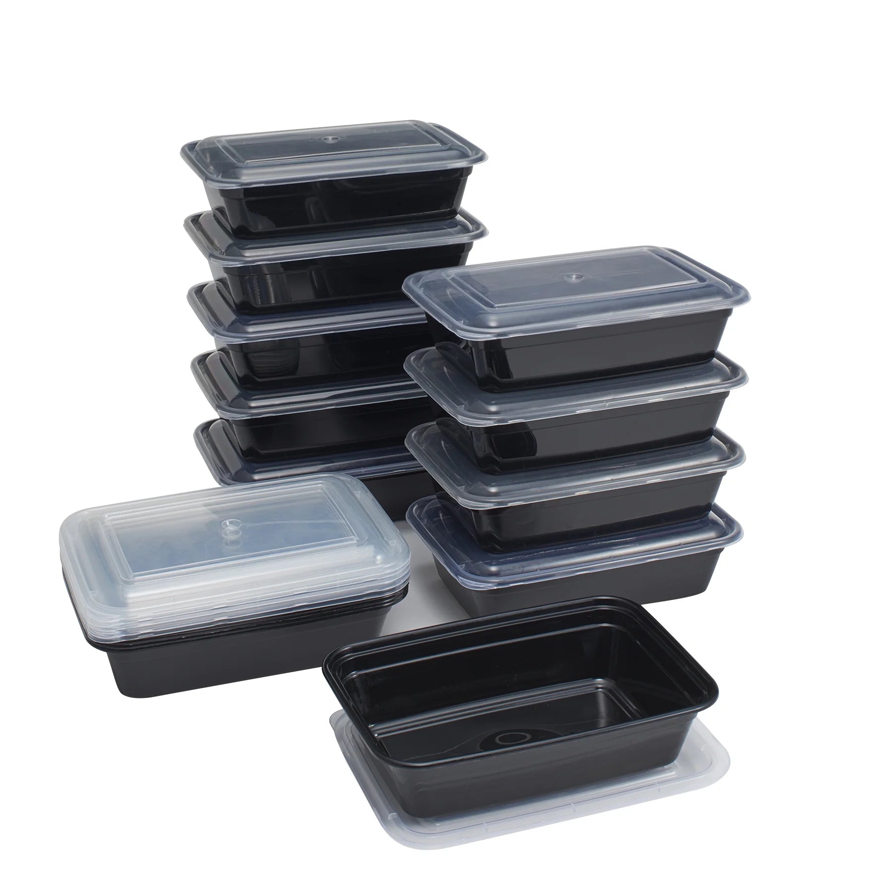 30-Piece Meal Prep Food Storage Containers - Thumbnail 2