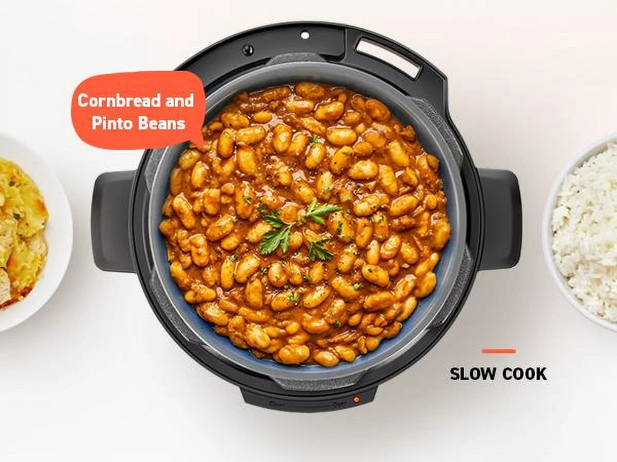 COSORI Electric Pressure Cooker 6-Qt, 9-In-1 Multi-Cooker: Rice, Sauté, Sous Vide, Sterilizer, 1100W, Stainless Steel, Aluminium Inner Pot, Cookbook,Christmas Gift