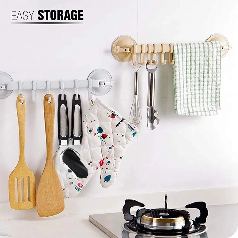 Classic Multifunction Can Opener / Bottle Opener , Black,,，G19872