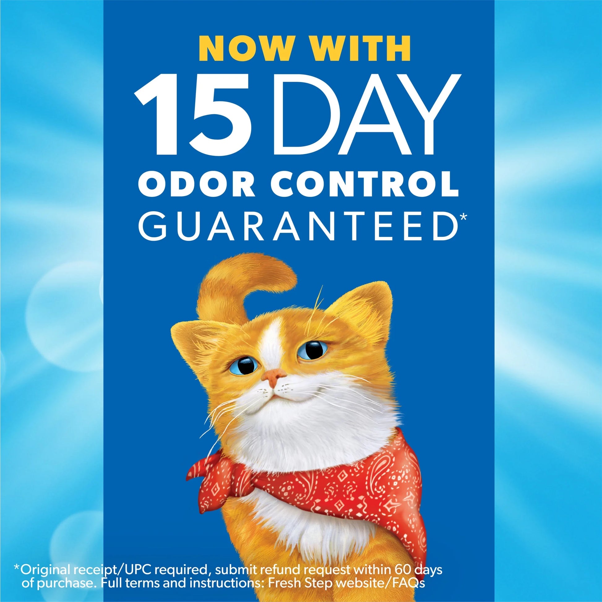 Extreme Scented Clumping Cat Litter with Febreze, Mountain Spring, 38 Lbs