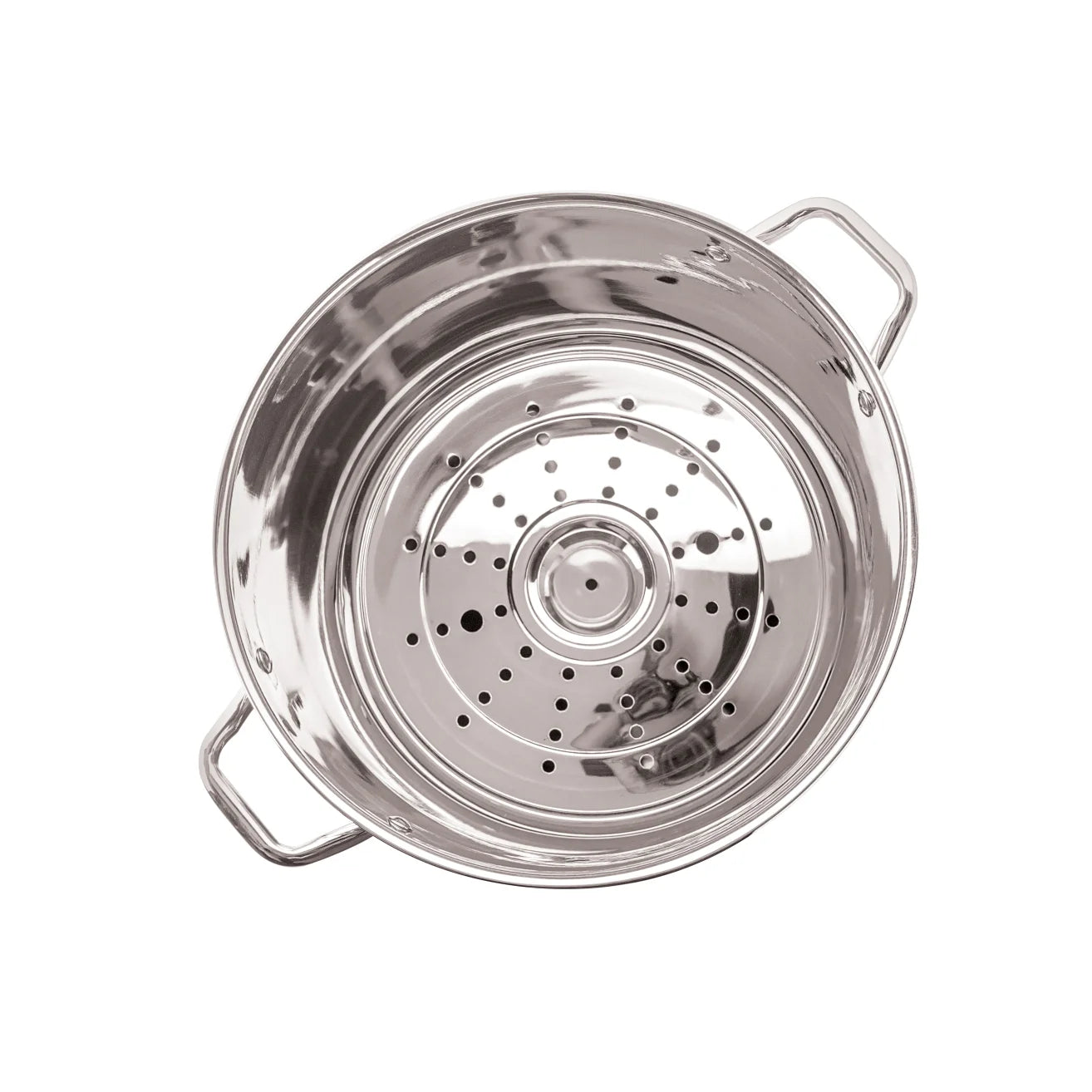 MS SS 28QT STOCK POT STEAMER
