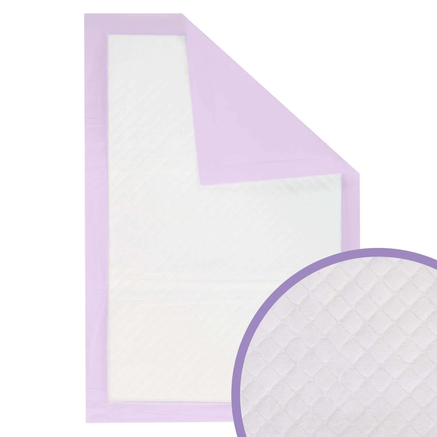 Cat Litter Box Pads - Generic Refill for Tidy Cats Breeze Litter System, Lavender Scent, 16.9" x 11.4", 40 Count