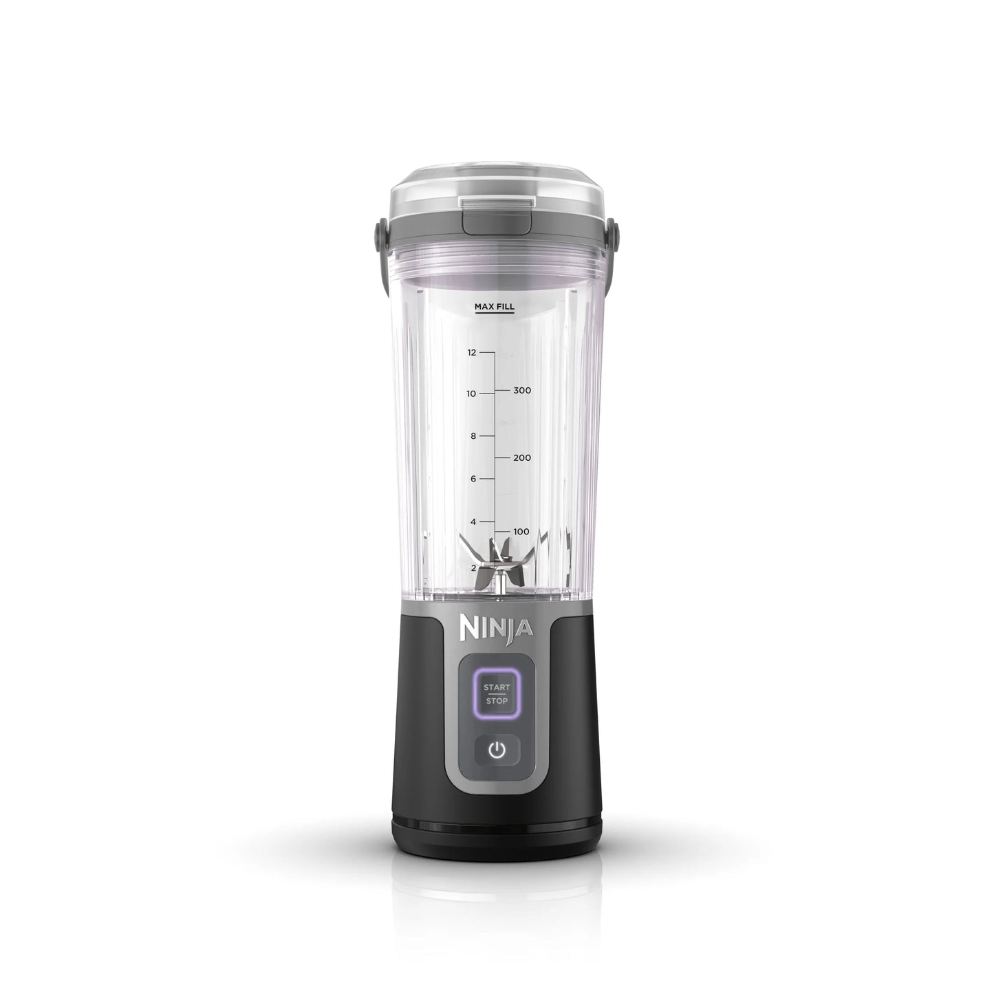Blast 16 Oz Portable Personal Blender with Leak-Proof Lid and Easy Sip Spout, Black BC100BK