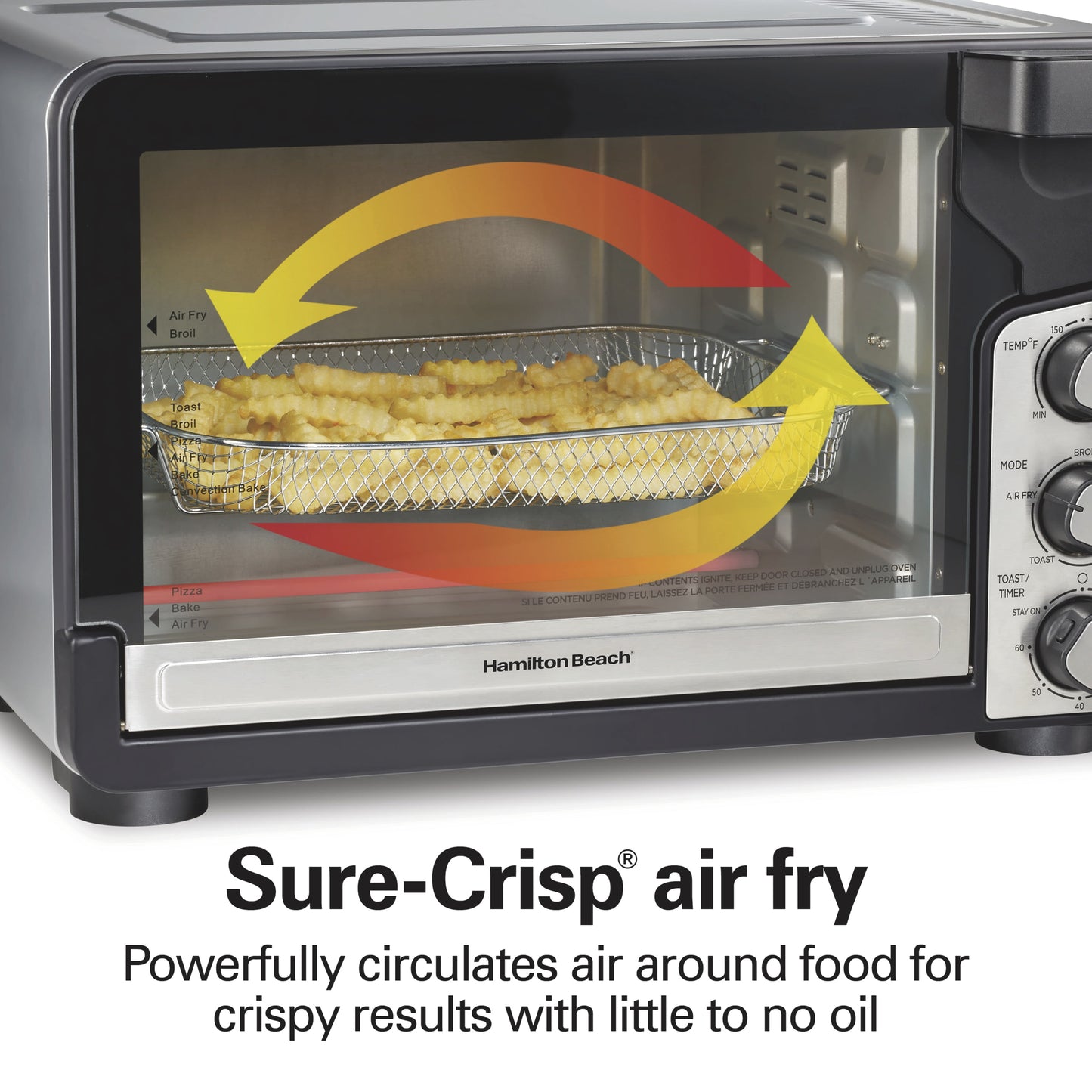 Easy View XL Toaster Oven with Sure-Crisp® Air Fry, 1750W, 6 Slice Capacity, 31460