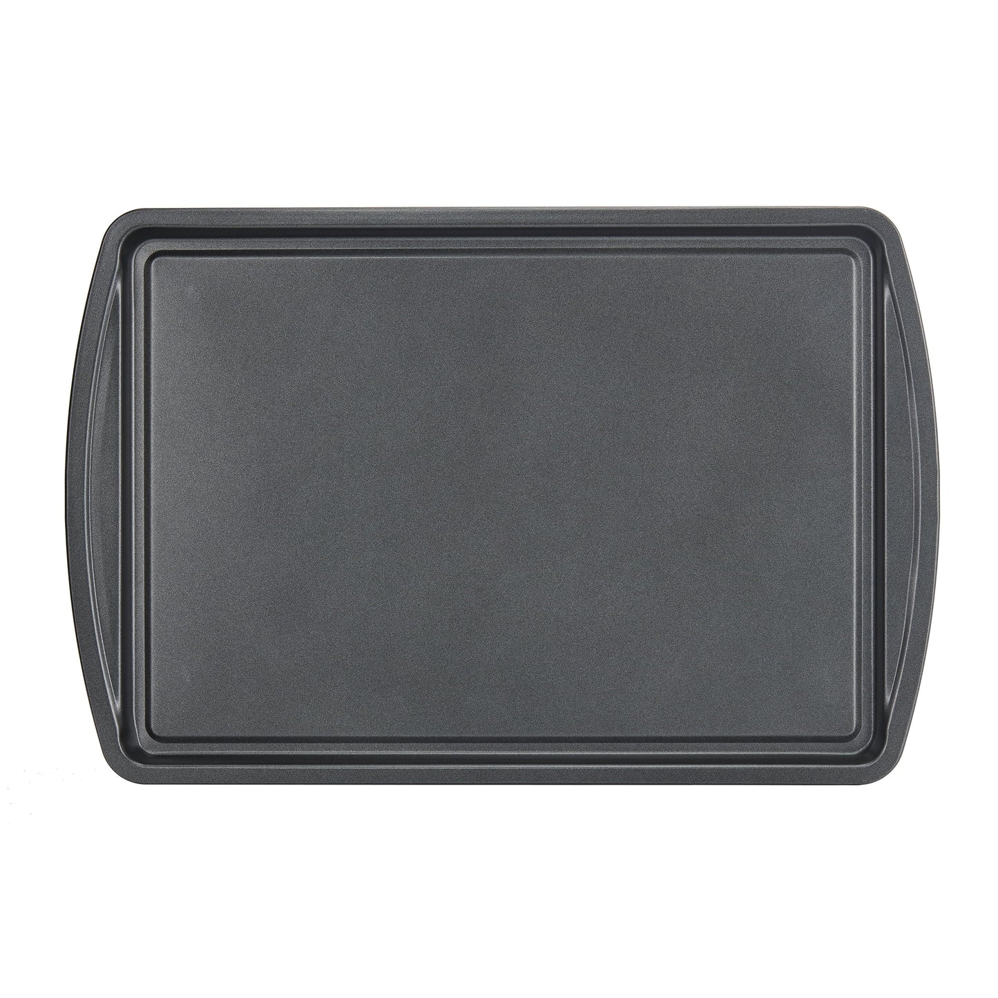 6 Piece Non-Stick Carbon Steel Bakeware Set with Cake, Muffin, Cookie and Loaf Pans, Gray