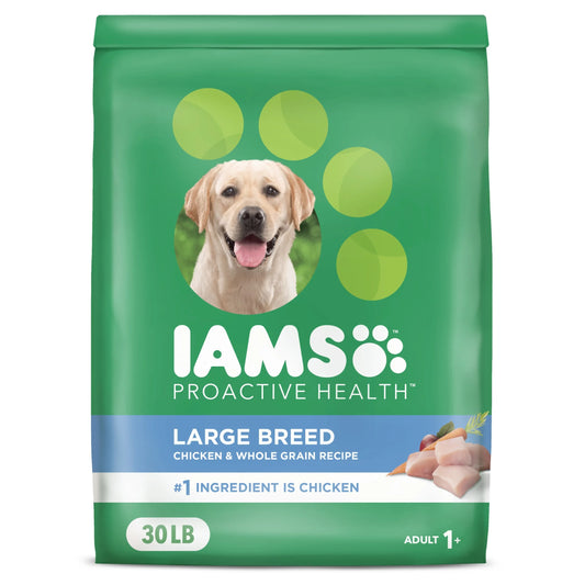 Proactive Health Large Breed Dry Dog Food with Real Chicken, 30 lb Bag