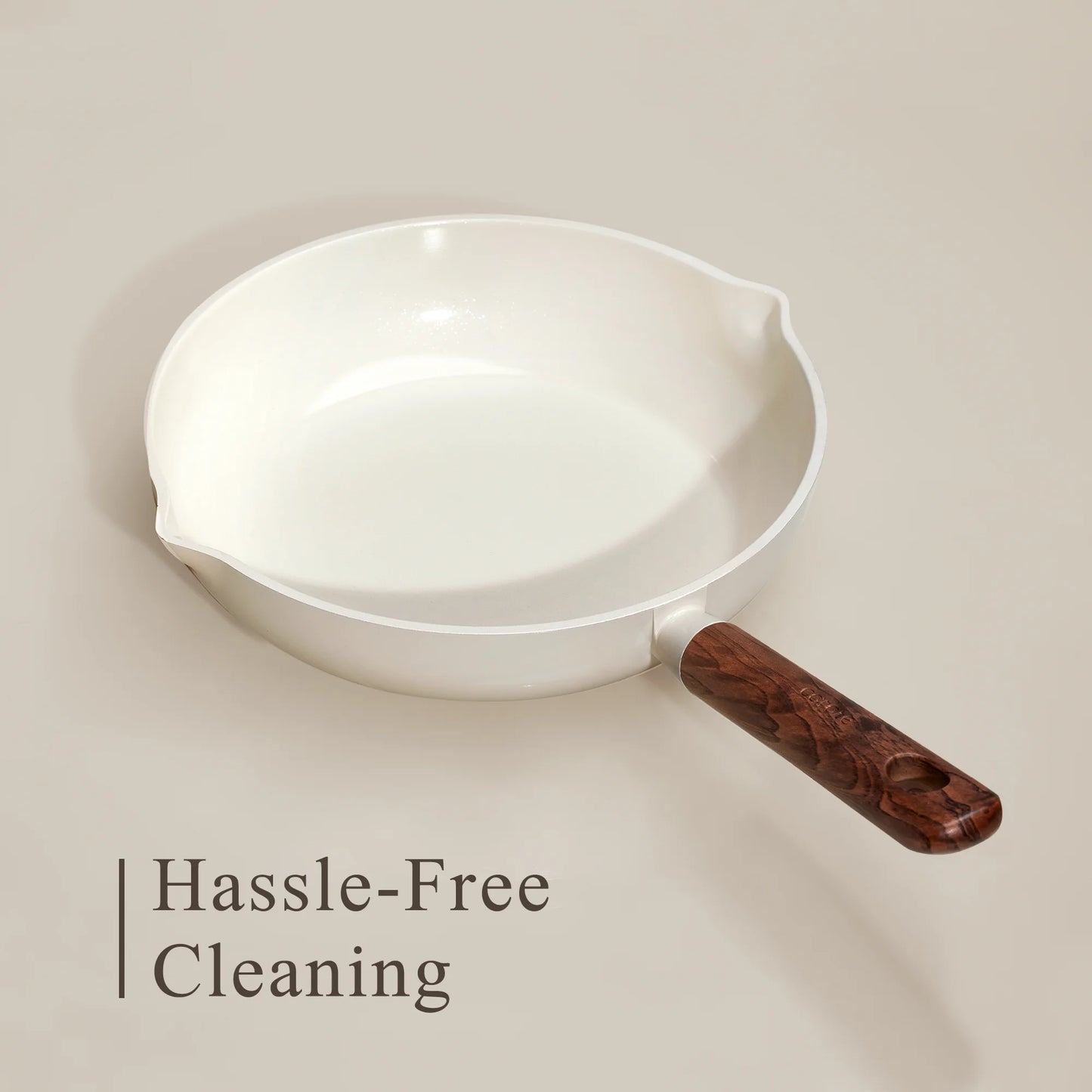 22-Piece Ceramic Nonstick Cookware Set with Steamer, Induction Compatible, White