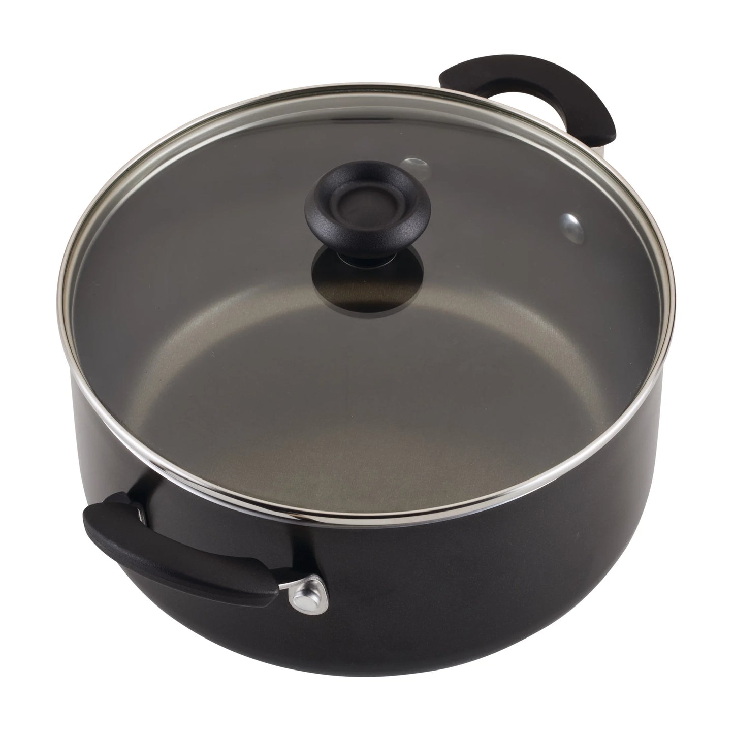 22-Piece Nonstick Cookware Set with Griddle Pan and Cooking Tools, Dishwasher Safe, Black