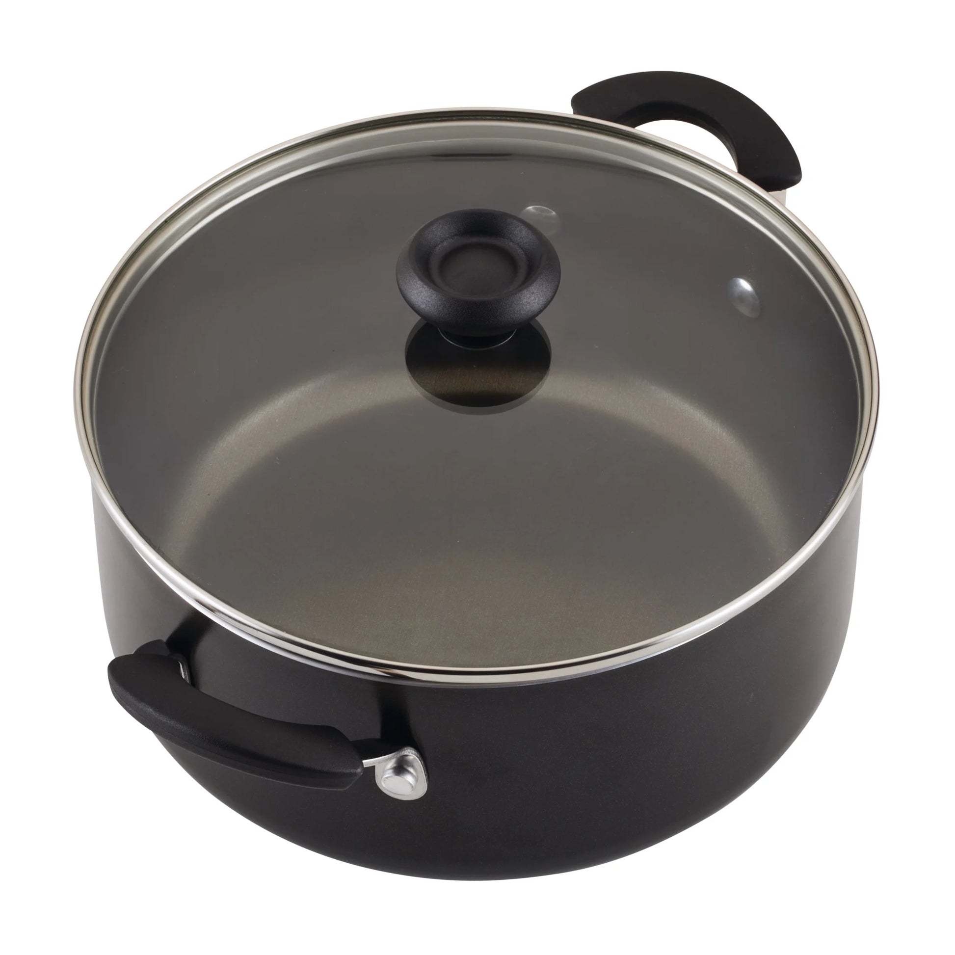 22-Piece Nonstick Cookware Set with Griddle Pan and Cooking Tools, Dishwasher Safe, Black