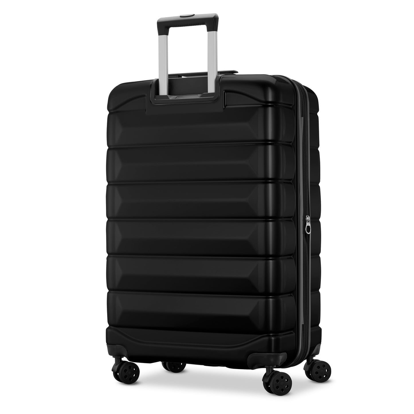 Kontour Hardside Expandable Spinner Luggage Set with Divider Pockets in Black