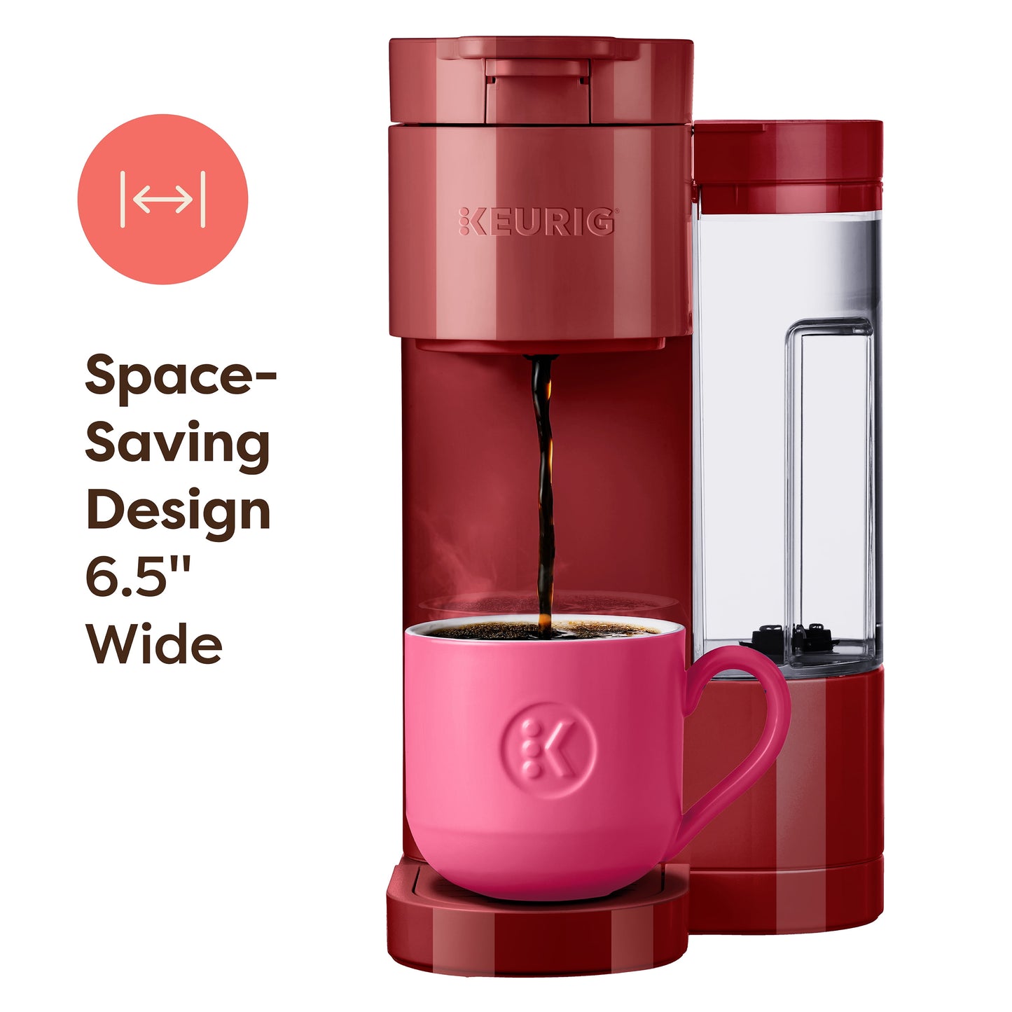 K-Express Essentials Single-Serve Coffee Maker in Red