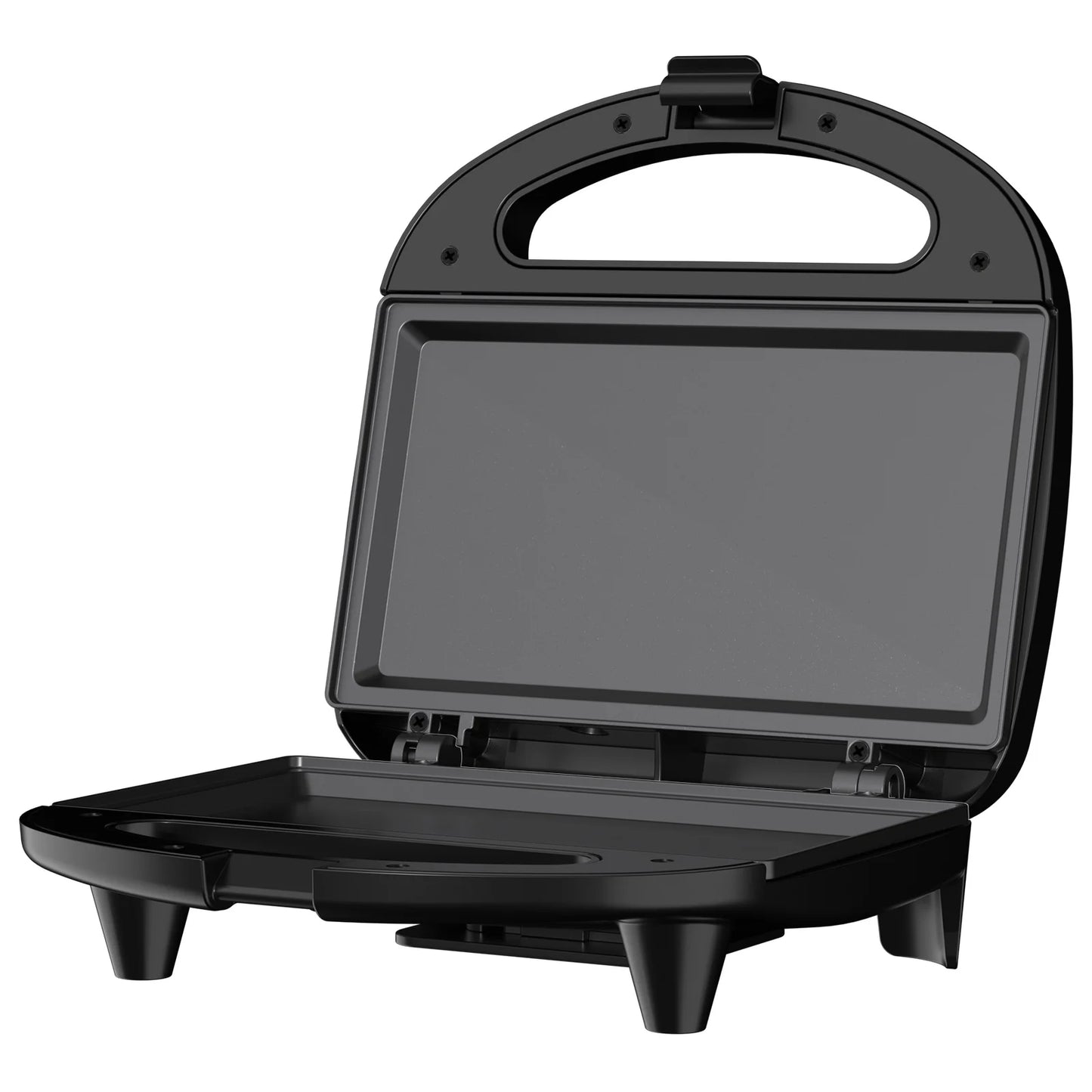 Electric Sandwich Maker - 750W Panini Press with Non-Stick Plates, LED Indicator, Thermostat Control, Cool Touch Handle, Ideal for Breakfast Preparation