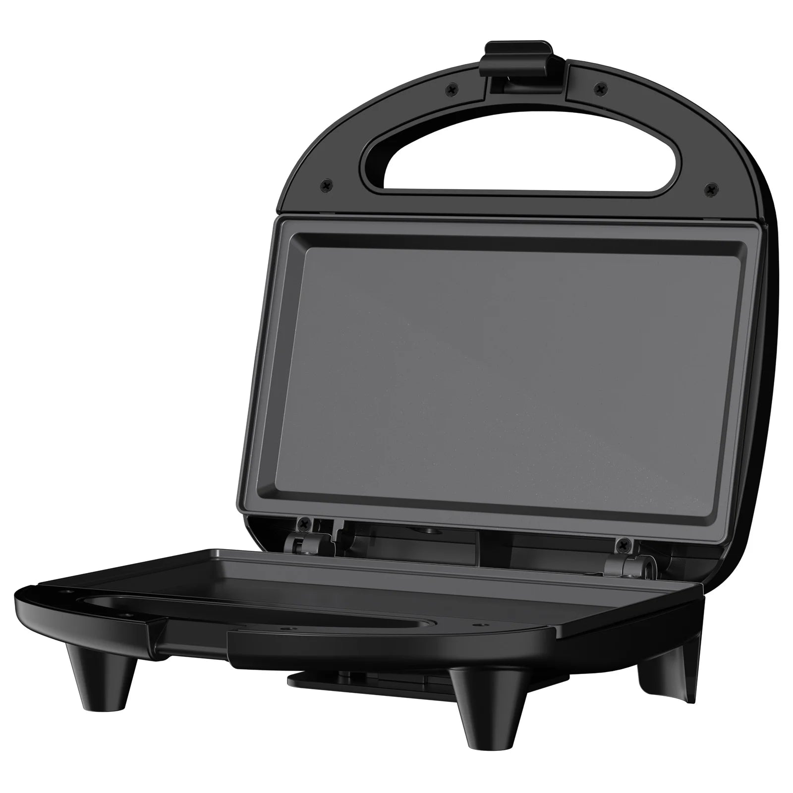 Electric Sandwich Maker - 750W Panini Press with Non-Stick Plates, LED Indicator, Thermostat Control, Cool Touch Handle, Ideal for Breakfast Preparation