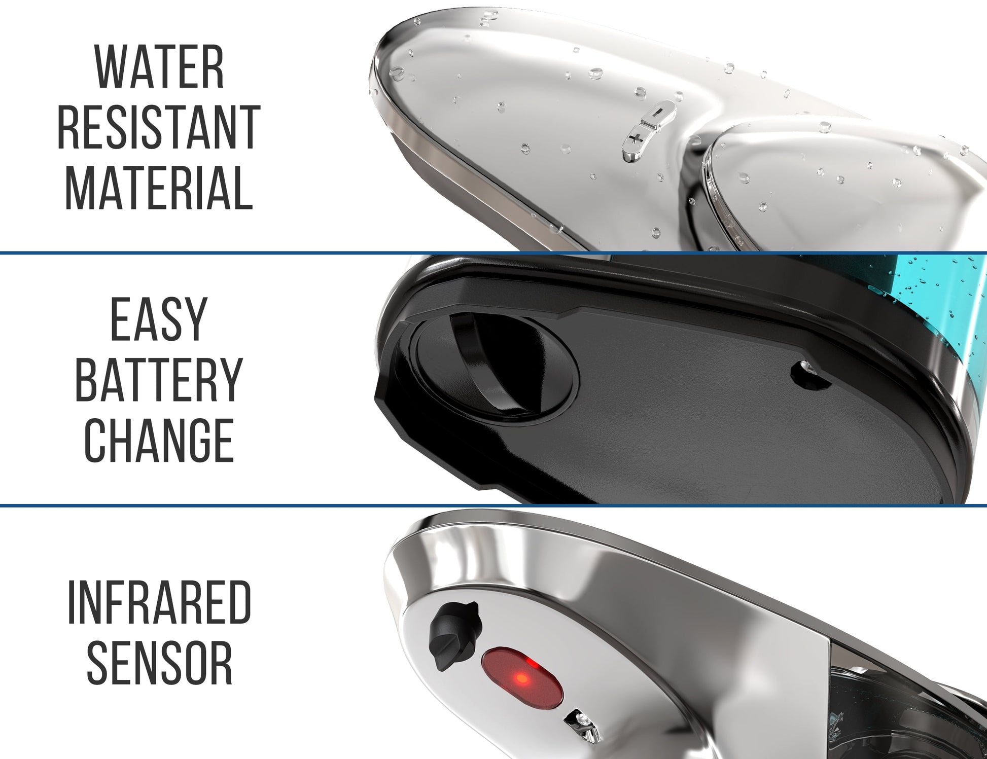 Automatic Soap Dispenser, Adjustable Output, Touchless Liquid Dispense, 17 Oz