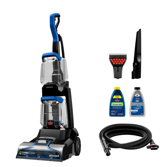 Bissell TurboClean Pet XL Upright Carpet Cleaner, Upholstery Tough Stain Tool & Formula Included, 3746