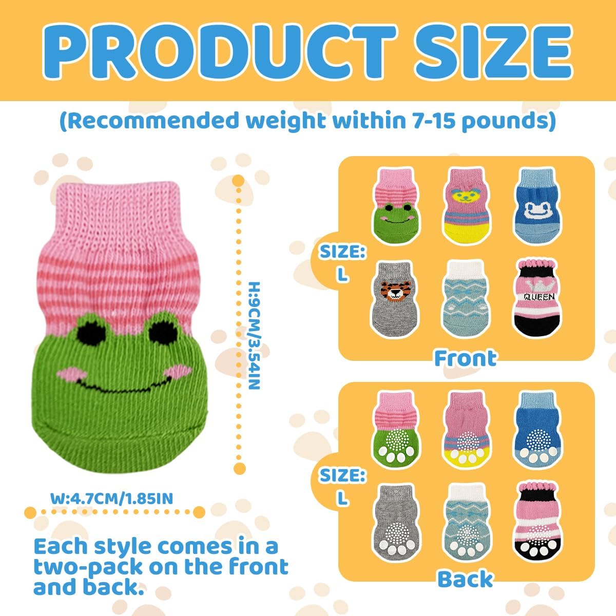 Zansens 24 Pcs Cat Mittens to Prevent Scratching,Breathable Cat Foot Cover,Cats Claw Protector,Non Slip Dog Socks with Nylon Belt for Nail Trimming Bathing