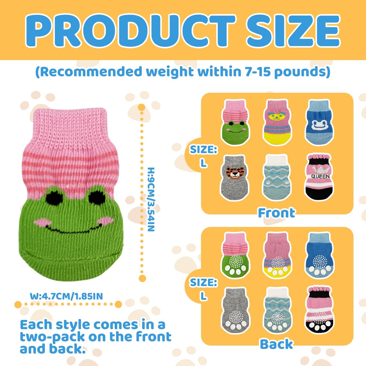 Zansens 24 Pcs Cat Mittens to Prevent Scratching,Breathable Cat Foot Cover,Cats Claw Protector,Non Slip Dog Socks with Nylon Belt for Nail Trimming Bathing
