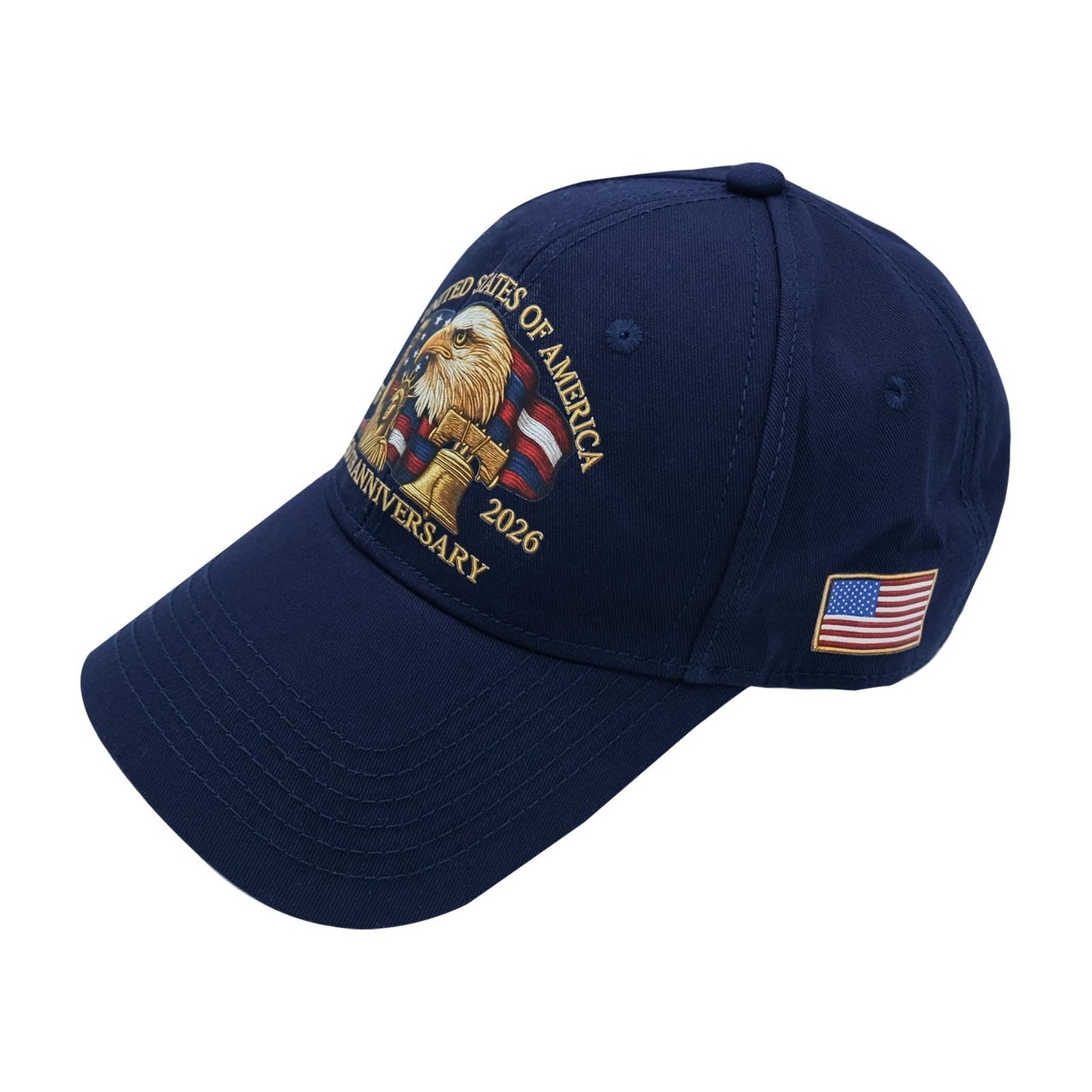 250 Anniversary USA Hat USA 250th American United States Eagle Patriotic Year Cap Merchandise Blue