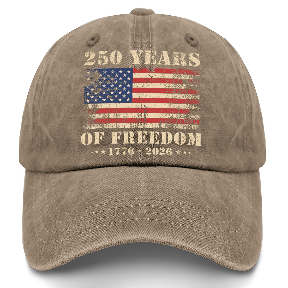 250th Anniversary USA Hat, 250 Anniversary USA Hat, Vintage Patriotic Washed Cotton Baseball Cap for Men Women, 1776–2026 Freedom Gifts